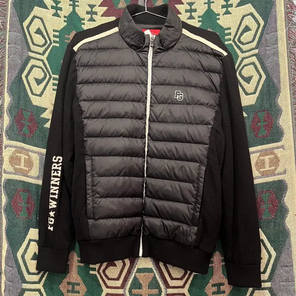 [BUNJANG] Phantom Goose Down Knit Padded Jacket L/100 / 팬텀 구스다운 니트 패딩 자켓 L/100