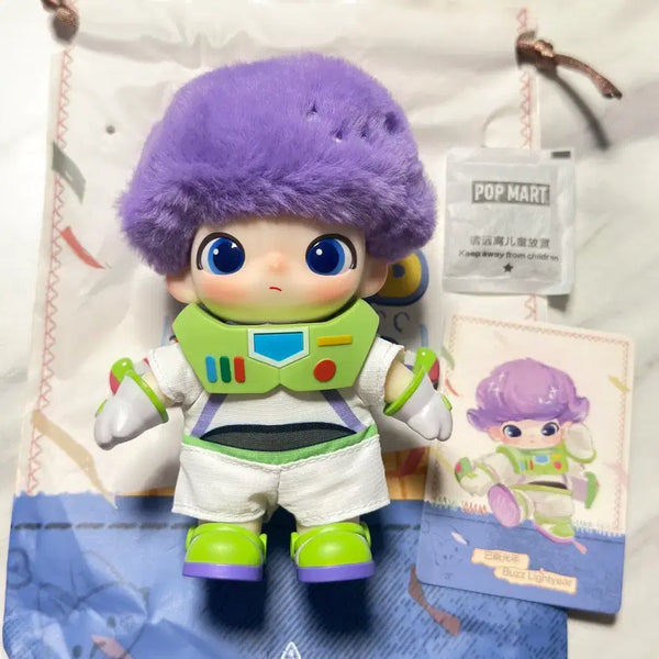 [BUNJANG] Pop Mart Dimoo World x Pixar Series Buzz Lightyear Doll Keychain / 팝마트 디무 월드 x 픽사 시리즈 인형 키링 버즈 라이트이어