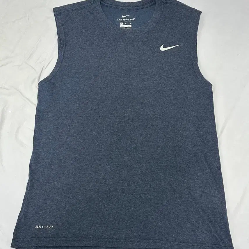 [BUNJANG] Nike Dri-FIT Sleeveless Top Navy Medium / S급) 나이키 드라이핏 슬리브리스 네이비 M사이즈