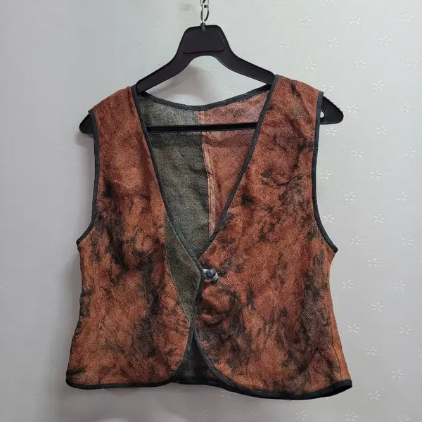 [BUNJANG] Hemp-like Vest / 66)삼베느낌 마조끼