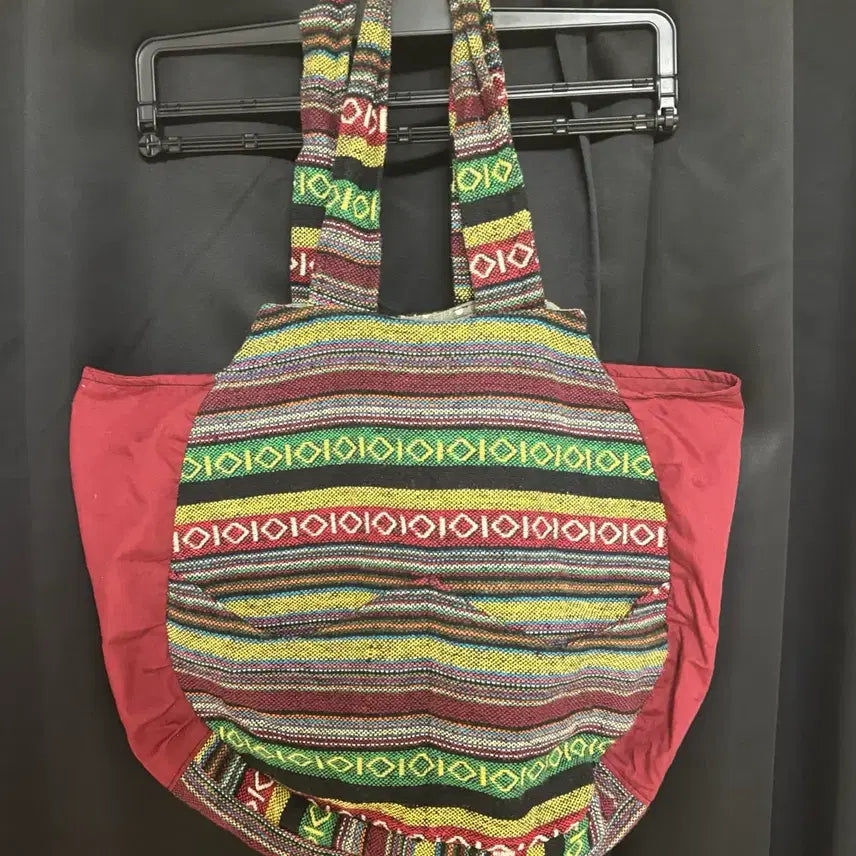 [BUNJANG] Vintage Hippie Ethnic Hobo Shoulder Bag / 빈티지 히피 모리걸 에스닉 보부상 숄더백