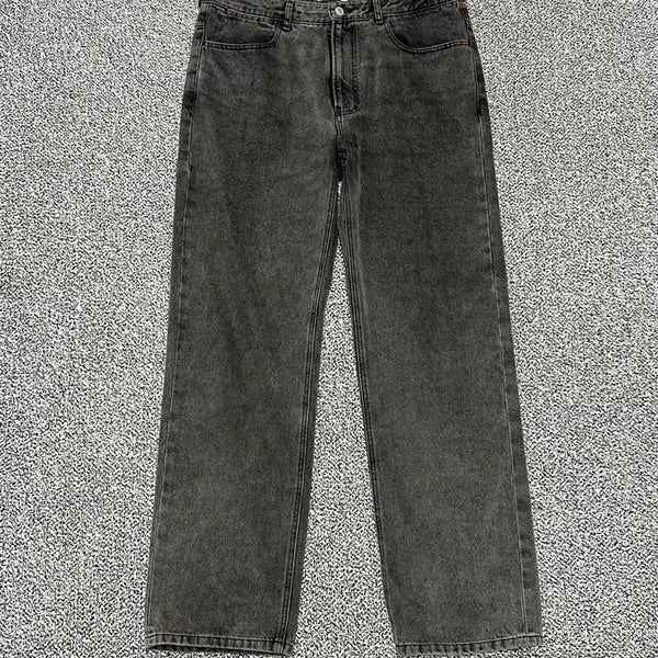 [BUNJANG] Time Homme 25' Black Denim Pants / >정품 타임옴므 25년식 흑청 데님 바지