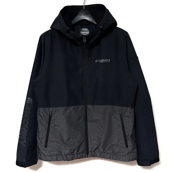 [BUNJANG] Discovery Expedition Women's Black Windbreaker Zip-Up Jacket (Size 100) / [L,100]디스커버리 여성 바람막이 집업 자켓 블랙