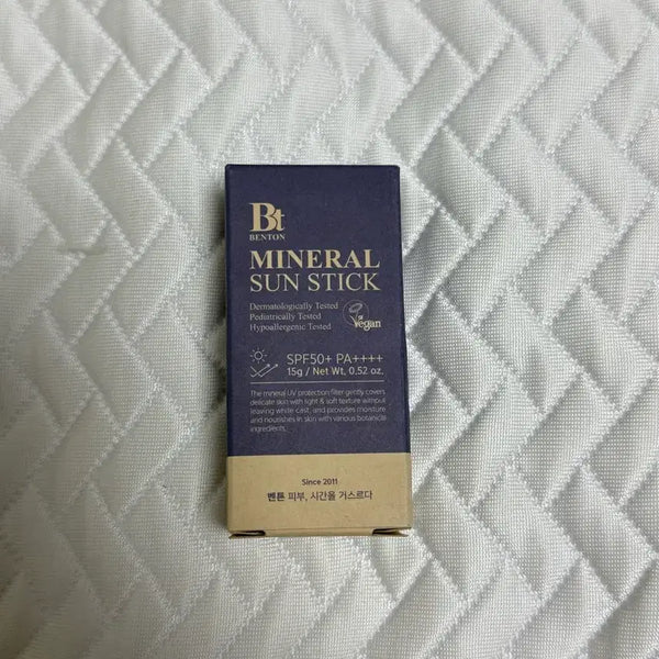 [BUNJANG] Benton Mineral Sunscreen Stick (Unsealed) / 벤튼 무기자차 선스틱