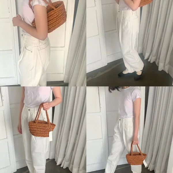 [BUNJANG] Le Bonds Mini Agua Bag (Brown) / 르벙드 미니 아구아백 (브라운)