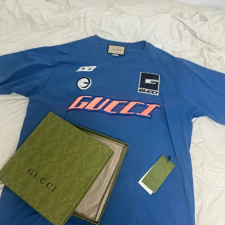 [BUNJANG] Gucci Printed T-Shirt / 구찌 프린팅 반팔티 풀구성