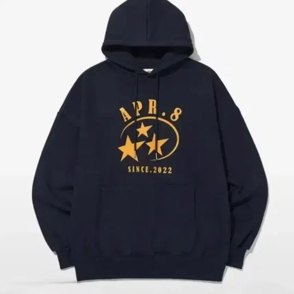 [BUNJANG] APRIL EIGHT Navy Hooded Sweatshirt / 에이프릴에잇 후드티
