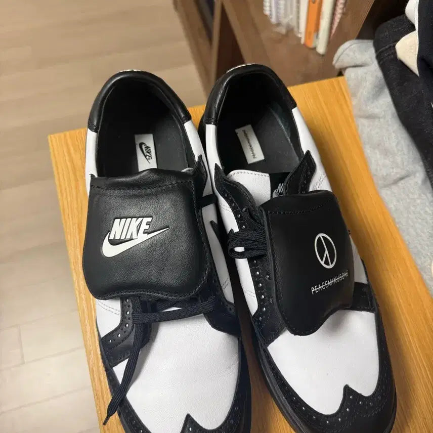 [BUNJANG] Nike x PEACEMINUSONE Kwondo 1 Black White / 나이키 피스마이너스원 권도1 블랙 화이트