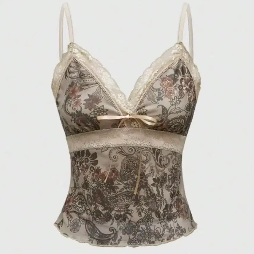 [BUNJANG] Vintage Lace Camisole / 빈티지 레이스 나시