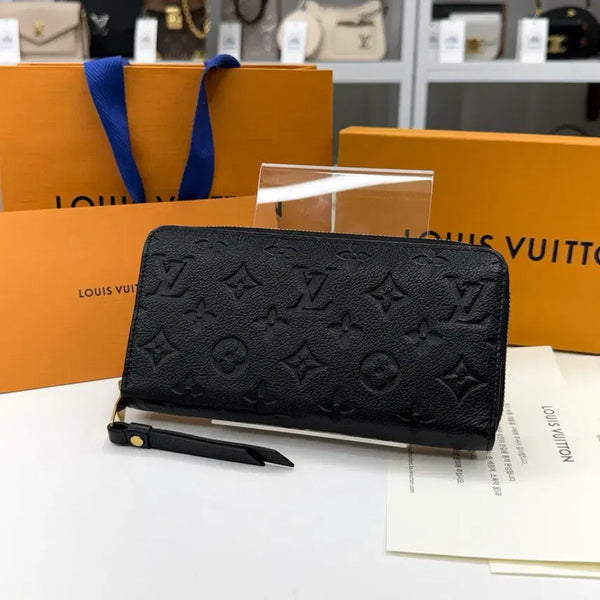 [BUNJANG] Louis Vuitton Monogram Empreinte Zippy Wallet Long Wallet / [OS] 루이비통 앙프렝뜨 지피 월릿 장지갑