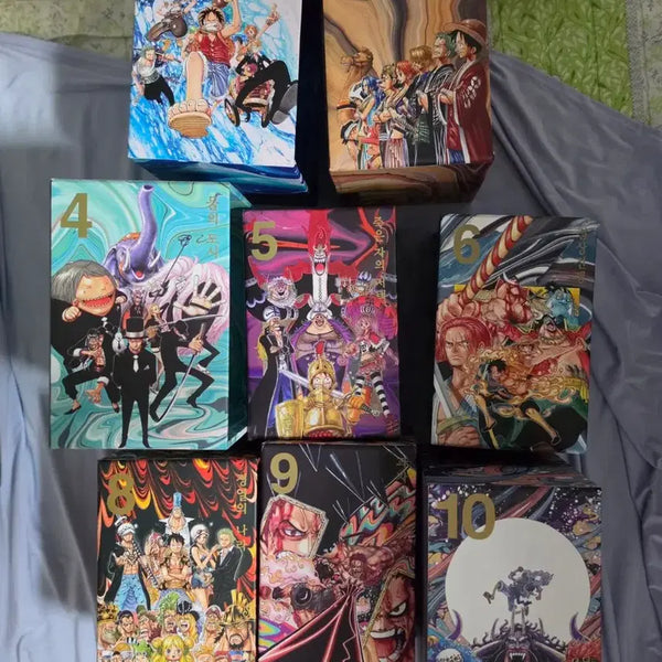 [BUNJANG] One Piece Manga Box Set Bookcase Bundle / 원피스 만화책 BOX판 북케이스 일괄 판매합니다.