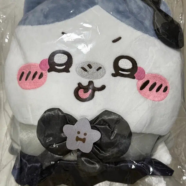 [BUNJANG] Monjakku Genuine Chomaigical Blackened Version Hachware Big Size Plush New / 먼작귀 정품 초매지컬 흑화버전 하치와레 빅사이즈 누이 새상품