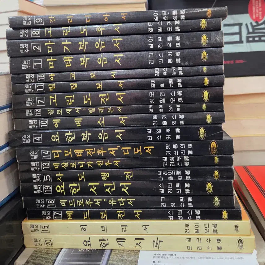 [BUNJANG] Tyndale Commentary Series Christian Literature Mission Set (18 Volumes) / 틴델 주석 시리즈 기독교문서선교회 18권 세트 종교책 중고책