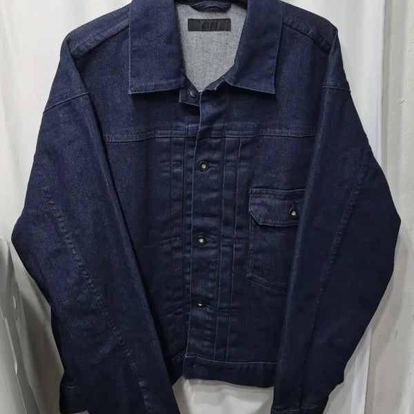[BUNJANG] Uniqlo Denim Jacket Navy / 유니클로 데님 자켓 네이비