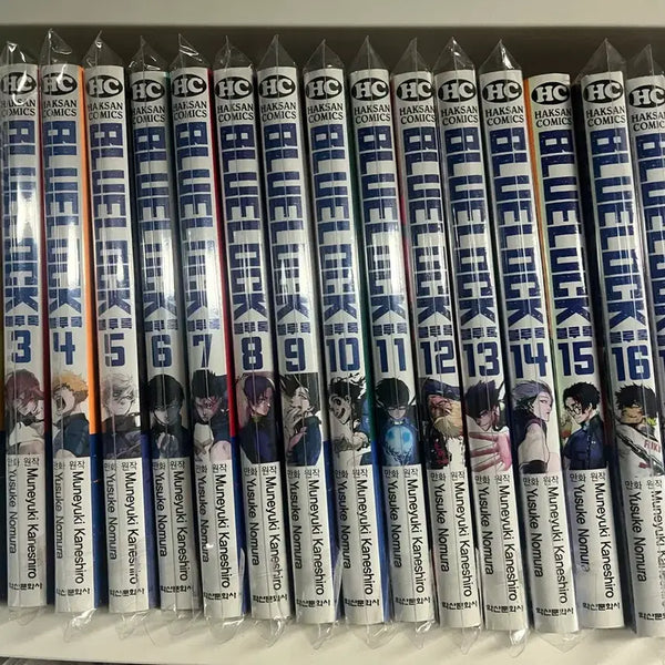 [BUNJANG] Blue Lock Complete Manga Set Volumes 1-35 / 블루록 만화책 1~35권 전권 (일괄)