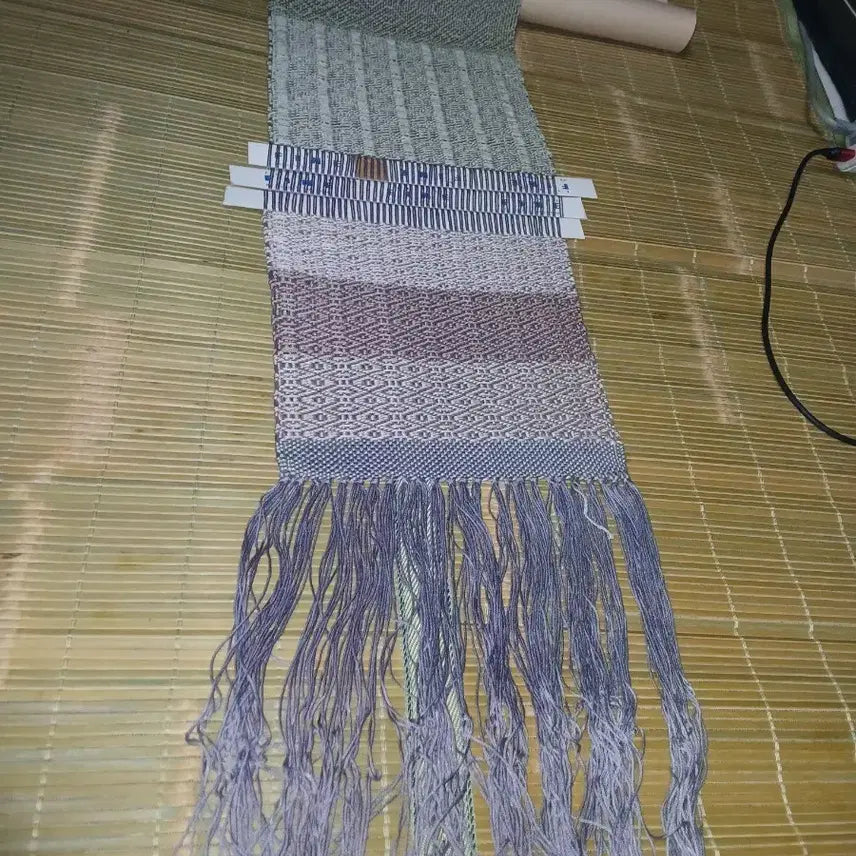 [BUNJANG] Handwoven Scarf Fabric / 손수건 또는 스카프 짜임 원단