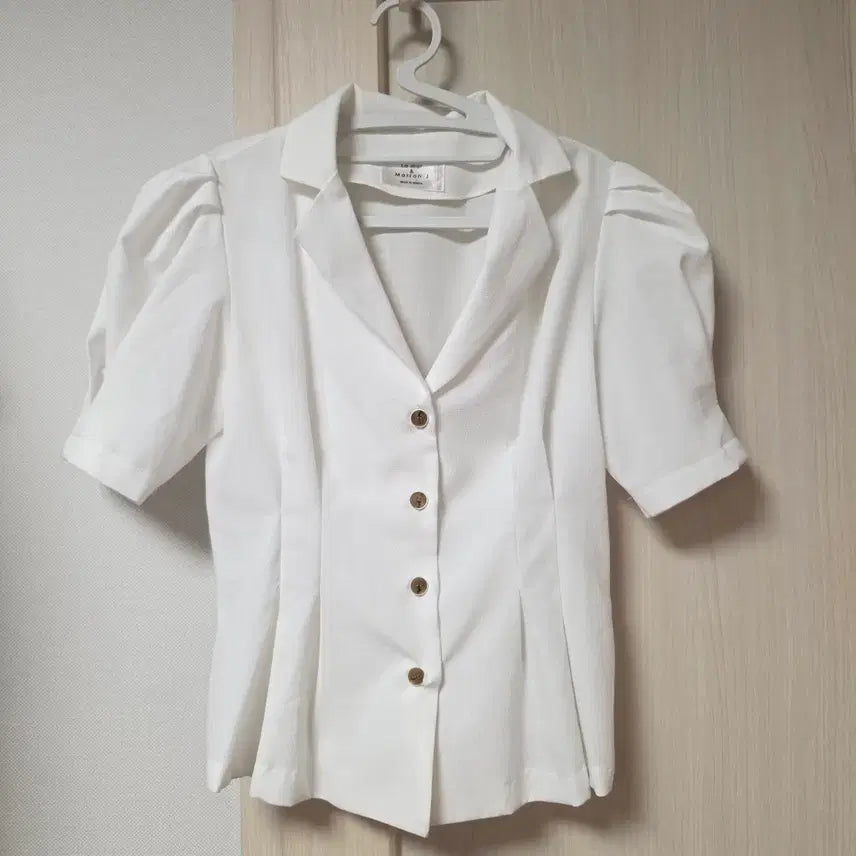 [BUNJANG] Lamar & Marron.j Linen Pintuck Blouse Jacket / lamar & marron.j 린넨 핀턱 블라우스 자켓