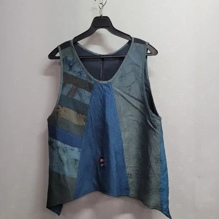 [BUNJANG] Women's Patchwork Vest / 77)인견조끼