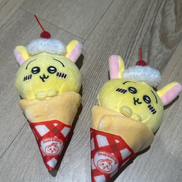 [BUNJANG] Monchou Usagi Crepe Keychain / 먼작귀 우사기 크레페 키링