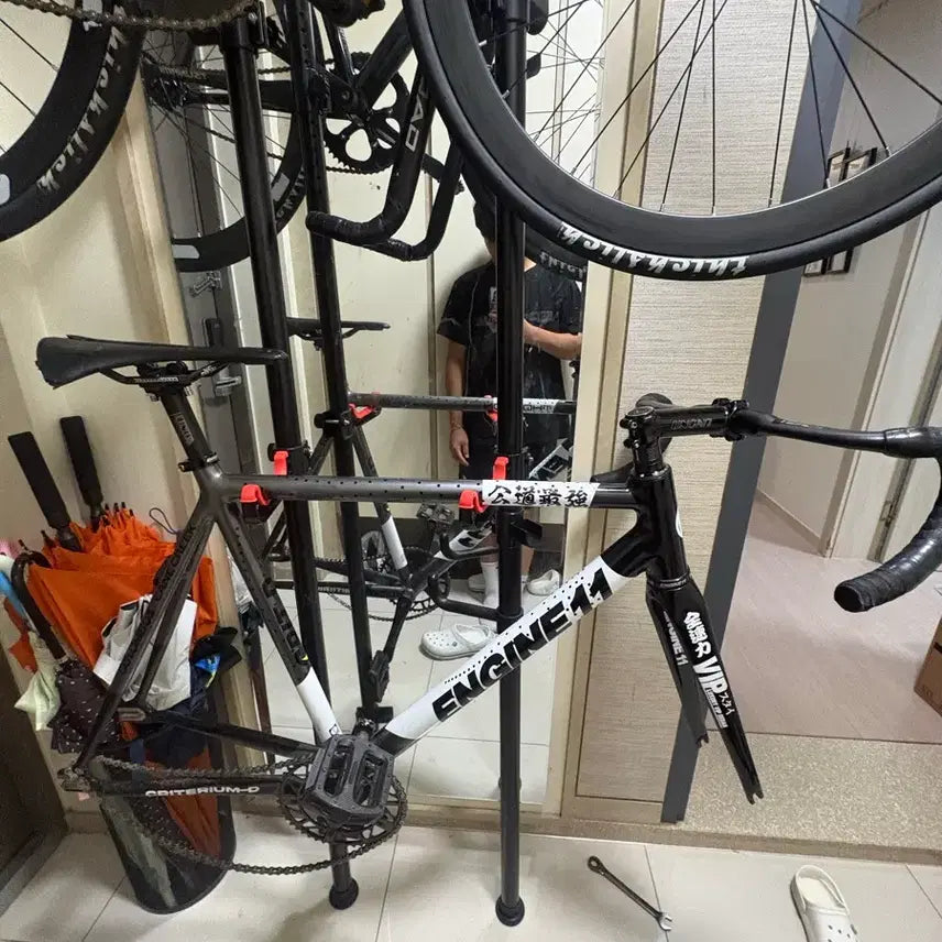 [BUNJANG] Black Charcoal L Size Bicycle with Uno Stem / 블랙차콜 반차 35만원에 팔아요