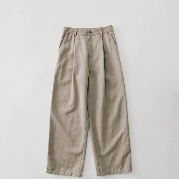 [BUNJANG] Facadepattern Linen Double Pocket Pants / 파사드패턴 린넨 더블 포켓 팬츠