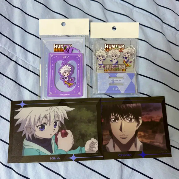 [BUNJANG] Hunter x Hunter Kirua Acrylic Stand & Keyring (Sealed) / (미개봉) 헌터헌터 애니플러스 팝업 키르아 아크릴 스탠드 키링