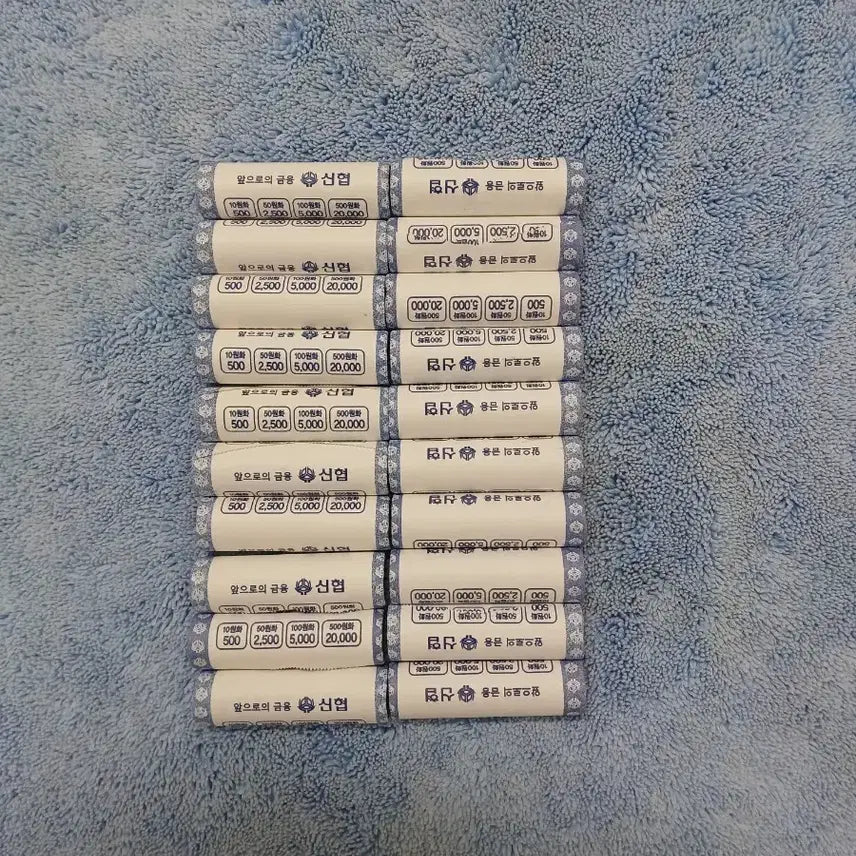 [BUNJANG] Vintage & Current Year Coin Rolls (Uncirculated) / 구)10원동전 70~현)연도별 신협미개봉20롤 각,10롤씩판매함
