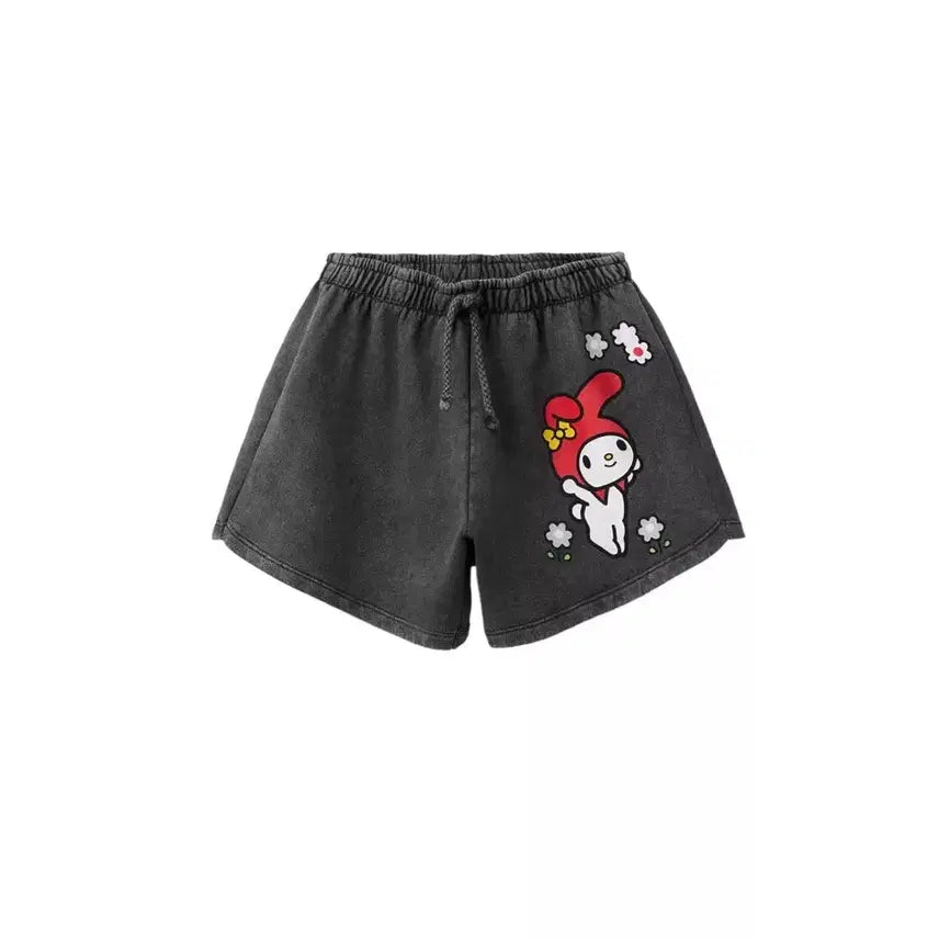 [BUNJANG] Zara Sanrio Hello Kitty & My Melody Shorts / Zara 자라 산리오 키티 마이멜로디 반바지