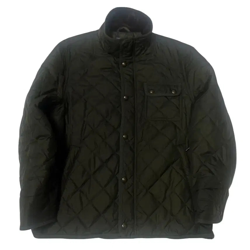[BUNJANG] Polo Ralph Lauren Khaki Quilted Jacket M / 폴로 랄프로렌 카키퀄팅자켓 M