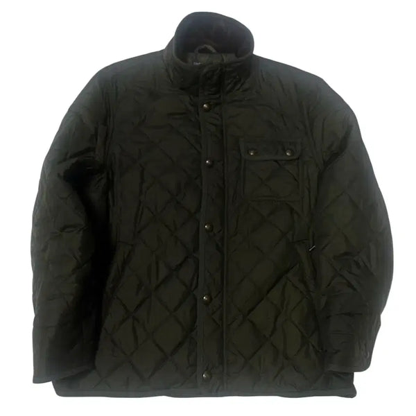[BUNJANG] Polo Ralph Lauren Khaki Quilted Jacket M / 폴로 랄프로렌 카키퀄팅자켓 M