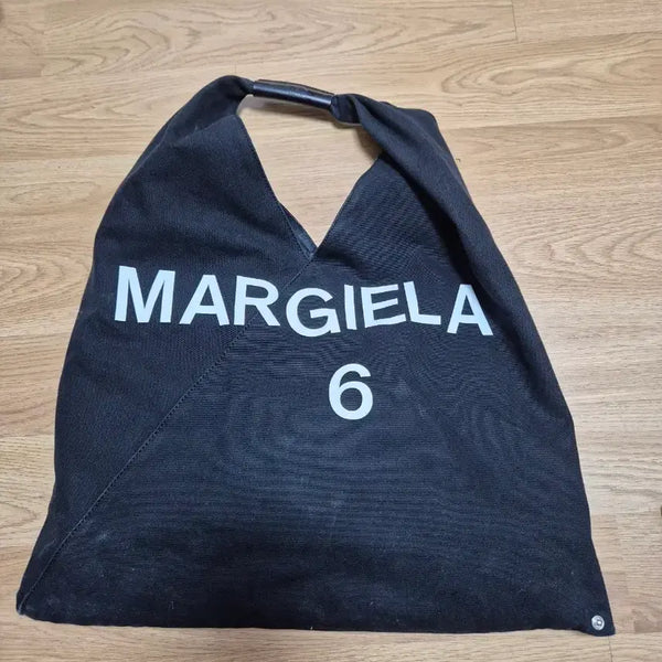 [BUNJANG] Maison Margiela Japanese Bag Large Canvas Tote Black / 정품 명품 메종마르지엘라 재패니즈백 대형 최저10만원택포 에코백 삼각형백 캔버스백 블랙 착샷O
