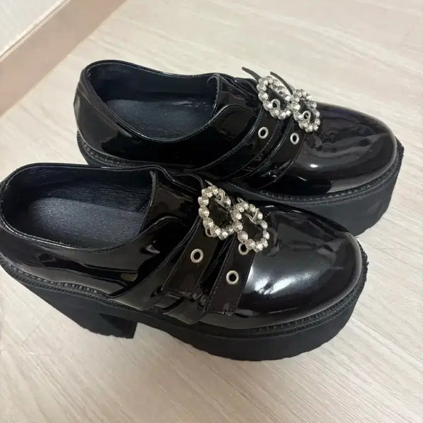 [BUNJANG] Bubbles 13cm Platform Loafers / 버블즈 통굽 로퍼 13cm 양지뢰 양산형