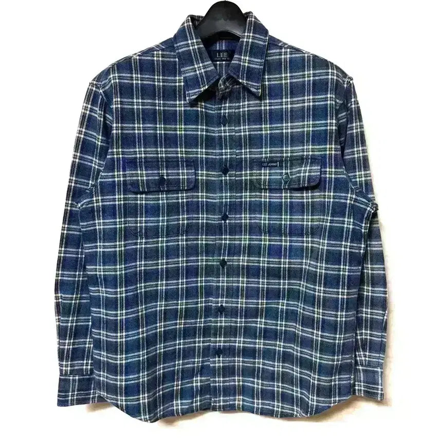 [BUNJANG] Lee Checked Shirt Oversized Fit / [S,90]Lee 체크 셔츠 남방 오버핏