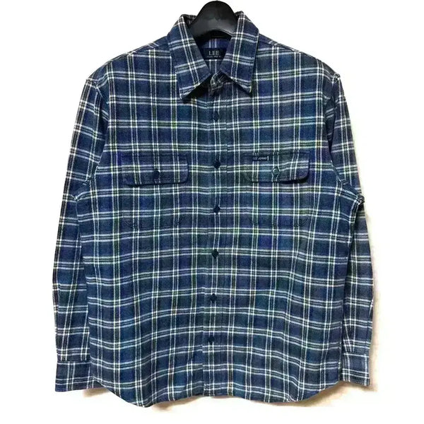 [BUNJANG] Lee Checked Shirt Oversized Fit / [S,90]Lee 체크 셔츠 남방 오버핏