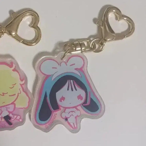 [BUNJANG] A-Stage Momopop Rabbit Keyring Sua / 에이스테 모펀 토끼키링 수아 판매