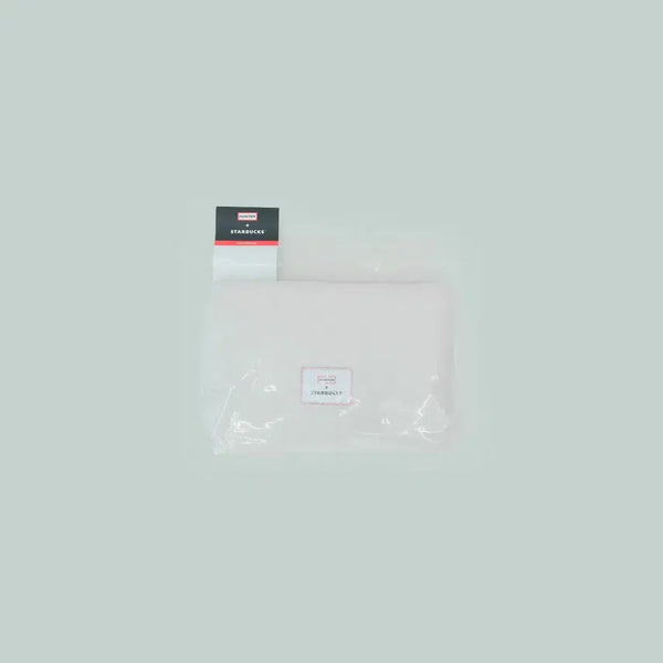 [BUNJANG] Starbucks x Hunter Light Rain Poncho Ivory / 스타벅스 X 헌터 라이트 레인 판초 아이보리
