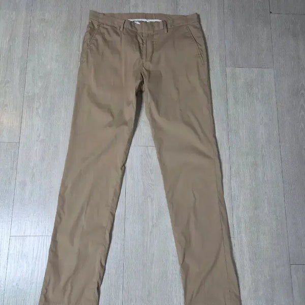 [BUNJANG] Lacoste Cotton Blend Men's Pants Size 32 Camel Beige / (상태좋음)라코스테 면혼방 남성바지(32)