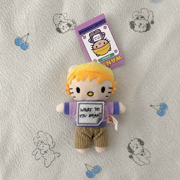 [BUNJANG] Justin Bieber Kitty Collaboration Keyring / (새상품) 저스틴비버 키티 콜라보 키링 인향