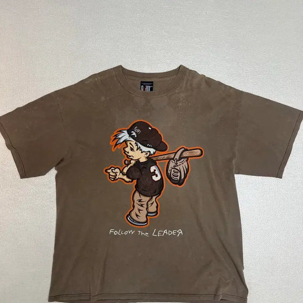[BUNJANG] Korn Follow the Leader 1998 Lil Slugger Graphic T-Shirt XL / 90s 빈티지 korn 팔로우더리더 페이딩티셔츠 XL