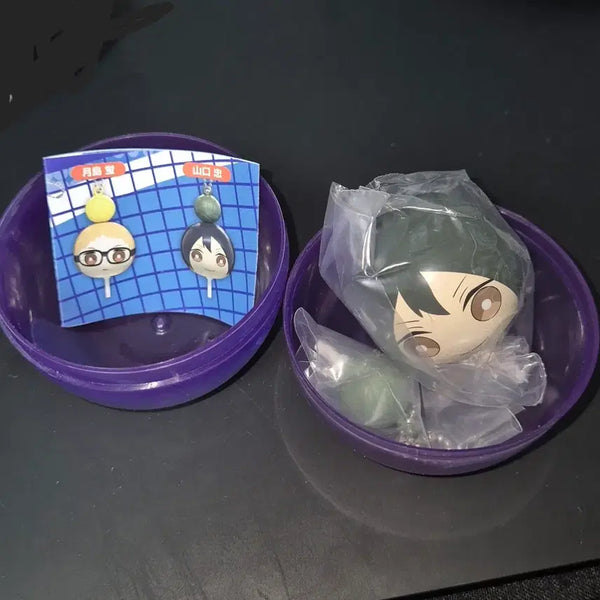 [BUNJANG] Haikyuu!! Tadashi Yamaguchi Dango Keyring Figure (Sealed) / 하이큐 야마구치 타다시 가챠 당고키링 피규어 미개봉