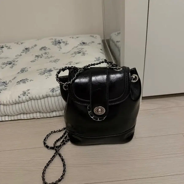 [BUNJANG] Mini Chain Backpack / 미니 체인 백팩