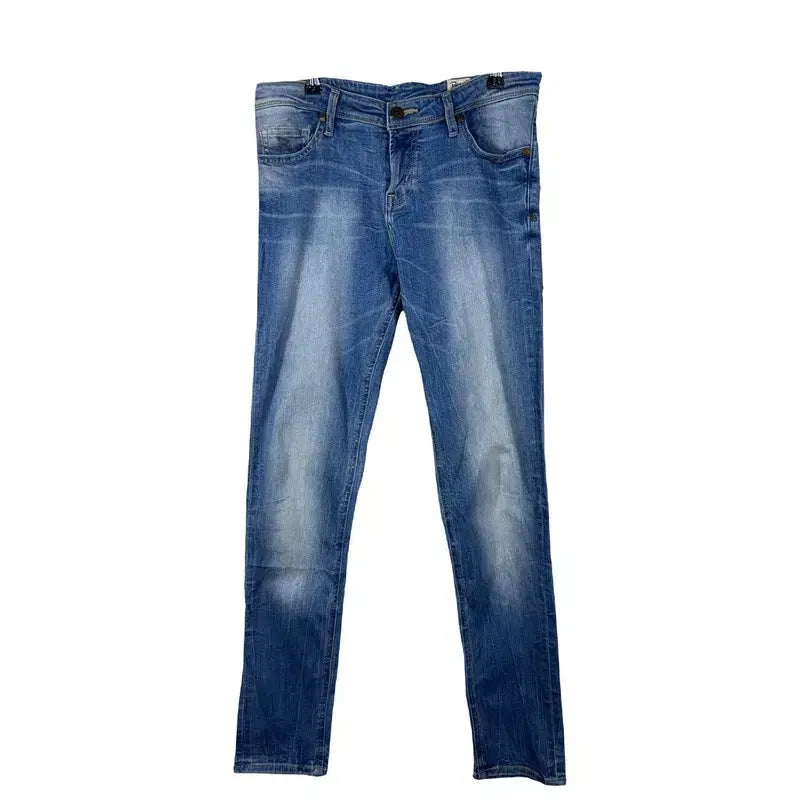 [BUNJANG] Washing Slim Fit Denim Pants Skinny Jeans (31-inch) / 워싱 슬림핏 데님 팬츠 스키니 청바지 [31인치]