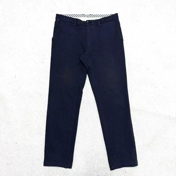 [BUNJANG] Tommy Hilfiger Cotton Slim Fit Pants / [34]타미힐피거 코튼 팬츠 바지 곤색 슬림핏
