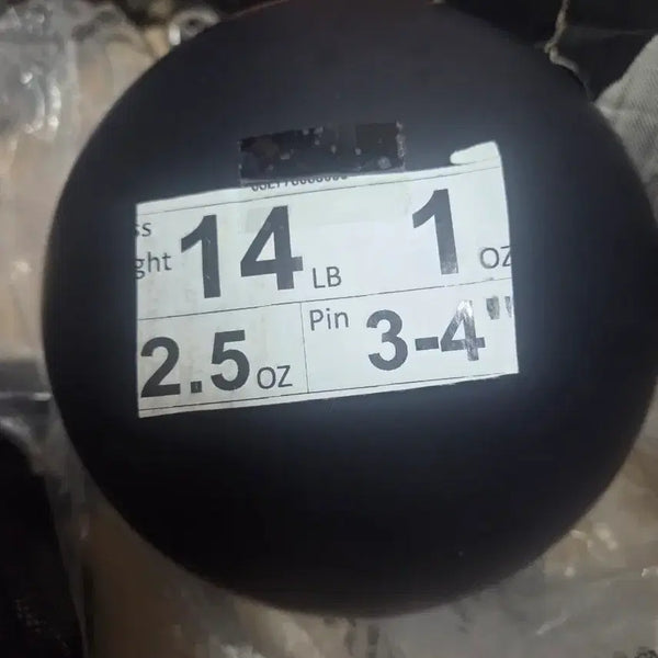 [BUNJANG] Efect Black Urethane 14lb Bowling Ball / 이팩트 블랙 우레탄 14파운드