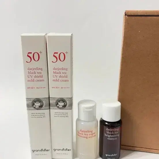 [BUNJANG] Grandidier Black Tea Mild Sun Cream Set (2 pieces) / [새상품] (정가64,000원)그란디디에 홍차 마일드선크림 2개 세트
