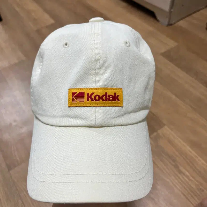 [BUNJANG] Kodak Beige Cotton Ball Cap / 코닥 볼캡 베이지