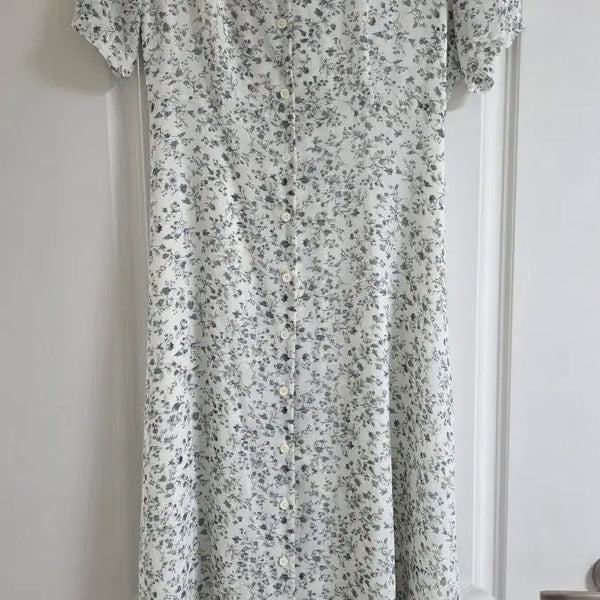 [BUNJANG] RIRINCO Flower Long Dress Size 3 / 리리앤코 플라워 롱 원피스 3사이즈