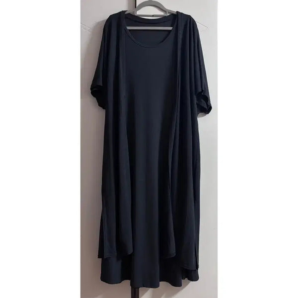 [BUNJANG] Dress and Cardigan Set / (택포) 원피스/가디건 세트