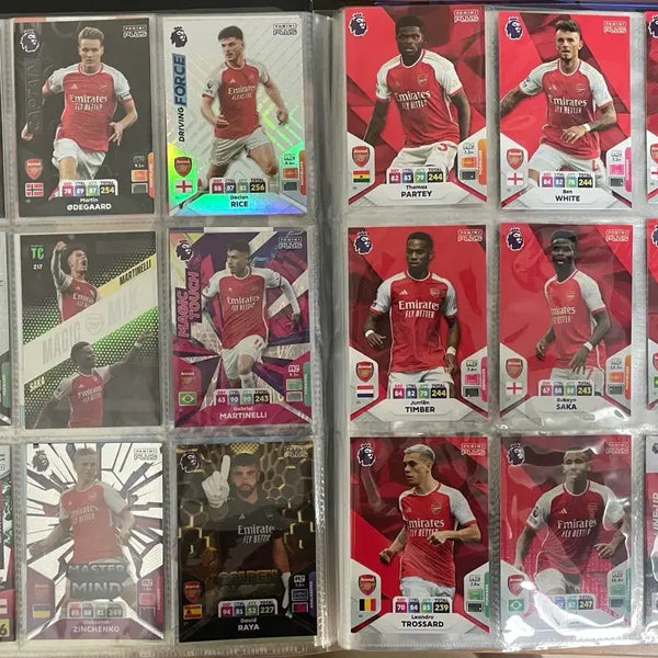 [BUNJANG] Panini Premier League Arsenal Rare Team Set Trading Card / EPL 아스날 레어 팀 세트 파니니 축구카드