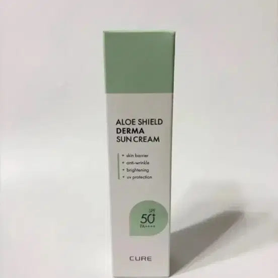 [BUNJANG] Kim Jung Moon Cure Aloe Shield Derma Sun Cream SPF50+ / [새상품] 김정문 큐어 알로에 쉴드 더마 선크림 SPF50+